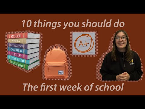 10 tips to start the new school year STRONG! What to do the first week of school