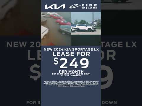 2024 Kia Sportage LX | Eide Kia Mandan | Mandan, ND | Kia North Dakota | Kia Minot #kiasportage