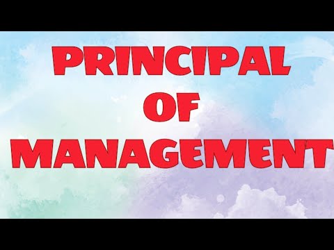 Principal of Management#StudyWiser#PrinciplalOfManagement#BCom