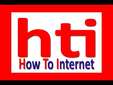 How To Internet Channel Intro