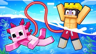 Mongo and Axy Share ONE LIFE in Minecraft!