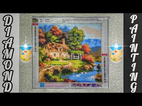 Diamond Painting 💎🎨 (Unboxing and Making) #diamond #painting #diamondpainting