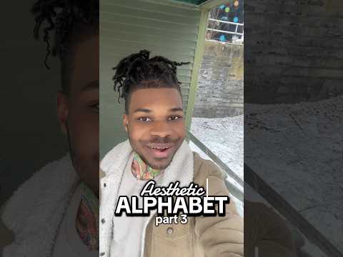 Feeling immense serendipity for this video finding it's way to you 🫶🏾#aestheticalphabet