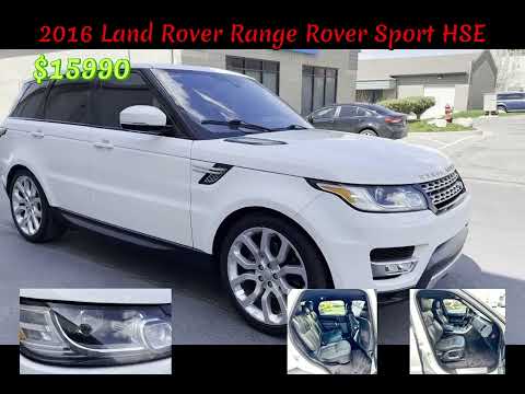 Alta Auto Sales has a Masterpiece on Wheels: The 2016 Range Rover Sport HSE. #usedcarsforsale