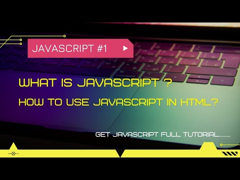what is javascript in html | what is javascript | javascript tutorial #1