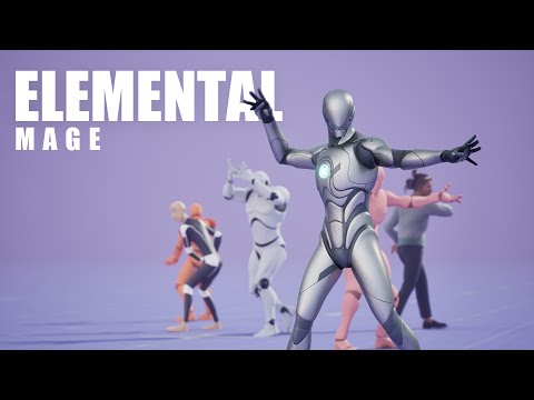 Elemental Mage - Motion Capture for Unreal Engine