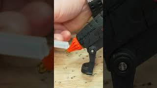 Genius Glue Gun Hack You Didn't Know #shorts #diy #lifehack #skills #woodworking