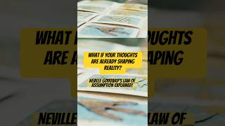 What if I told you your assumptions are creating your reality NOW ? #nevillegoddard #manifestation