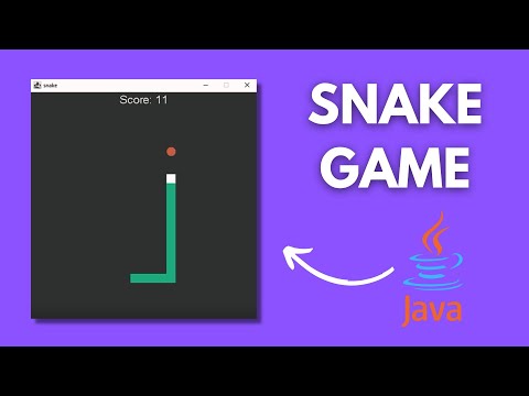Build a Snake Game in Java - QUICK and EASY TUTORIAL