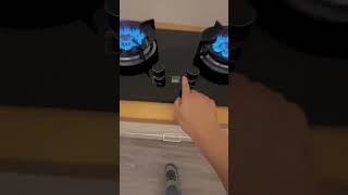 Psrt 73.Gas stove with timing function, no need to worry about forgetting to turn off the fire
