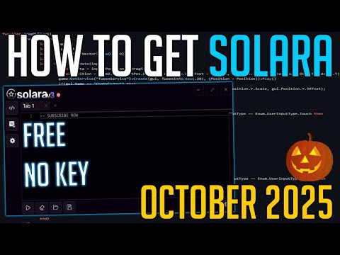 SOLARA ROBLOX EXPLOIT/EXECUTOR | HOW TO DOWNLOAD, INSTALL & EXECUTE SCRIPTS ON ROBLOX OCTOBER 2025!