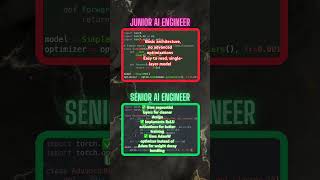 Junior vs Senior AI Coding in PyTorch - 10 Lines of Code!