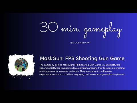 MASKGUN GAMEPLAY : MADE IN INDIA MULTIPLAYER GAME || Part : 2