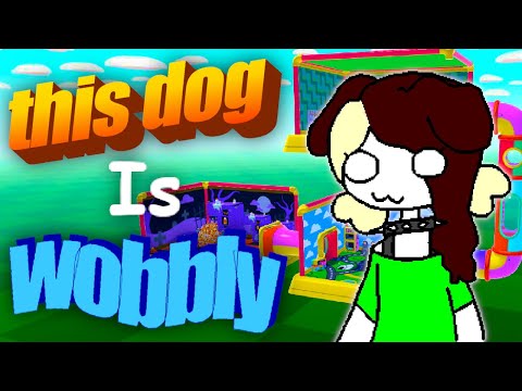Dog Girl Plays Wobbledogs