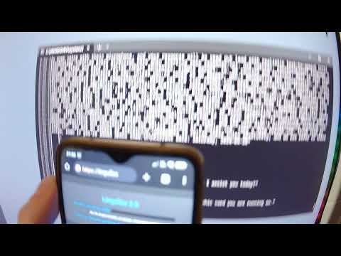 Linguflex remote controlled with phone browser