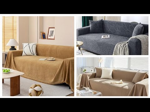 sofa blanket design ideas.#sofablanket #blanket #sofabed