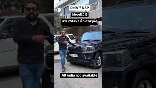 Scorpio₹6Lakh #usedcars #cheapestsecondhandcarsindelhi #shorts
