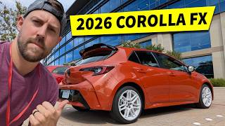 *QUICK REVIEW* 2026 Toyota Corolla FX Hatchback - All show, no go?