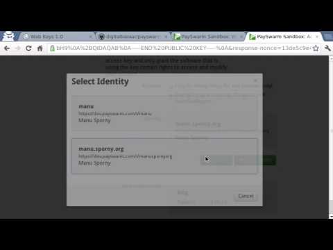 Web Keys Demo - payswarm.js