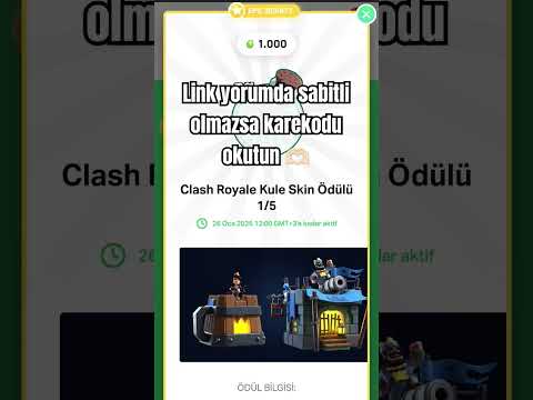 Yorum da paylaştığım linki kopyalayın 🫶🏻  #clashroyale #giftedbysupercell #brawlstars #youtube