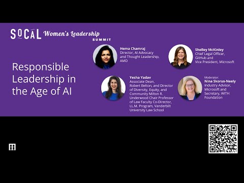 2023 SoCal Women's Leadership Summit - Responsible Leadership in the Age of AI