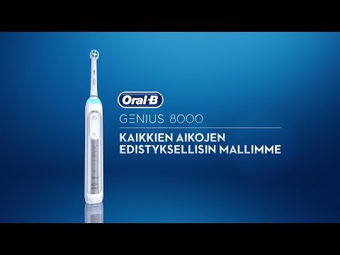 Oral-B Genius 8000 Silver -sähköhammasharja