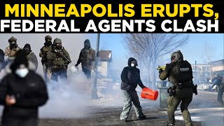 Minneapolis Civil War LIVE: Federal Agents Clash With National Guard | US NEWS LIVE | World News