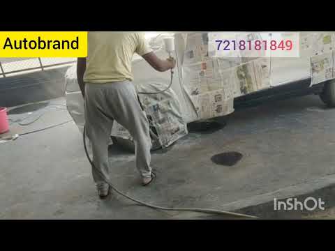 Autobrand Multi Car Service Sangamner Paint Shop Dainting and Painting #accidentrepair #carrepair