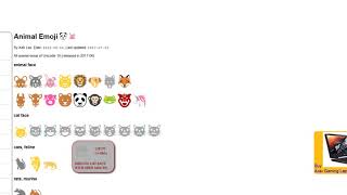 Creatur.IO Features: Unicode Emoji
