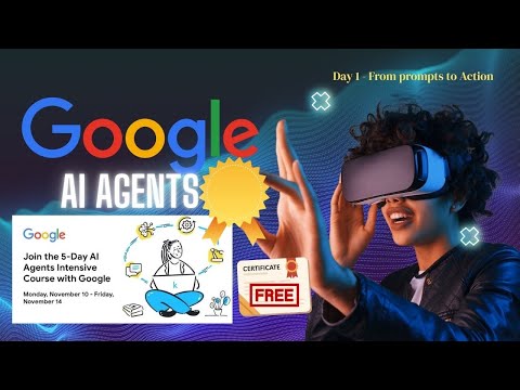 5 Days Google AI Agent Course: Assigment-1 l part-1  #google #kaggle #certificate #aiagents