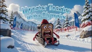 Monster Toaster at the Olympics | Funny AI Animation | Absurd Sports Chaos - 4K
