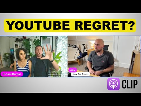 Will You Regret Being a YouTuber? - Talking YouTube Podcast Clip