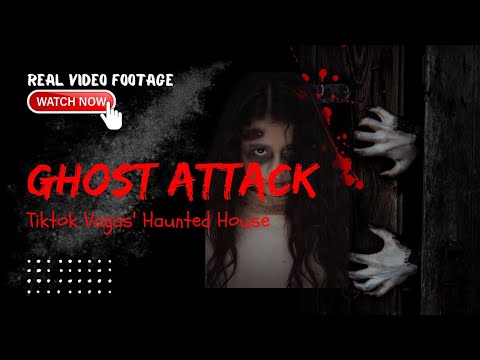 Ghost Attack in Tiktok Vagas' Haunted House #ghost #haunted #paranormal