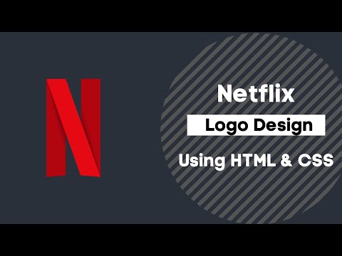 How To create Netflix logo using HTML and CSS
