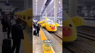These 3 trains show China is living in 2050.🇨🇳🐉#shorts