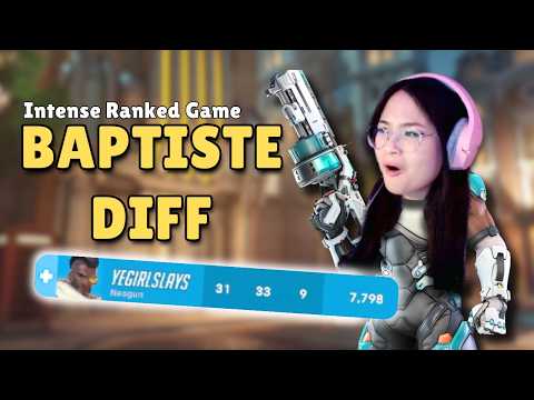 I played the most INTENSE match as Baptiste