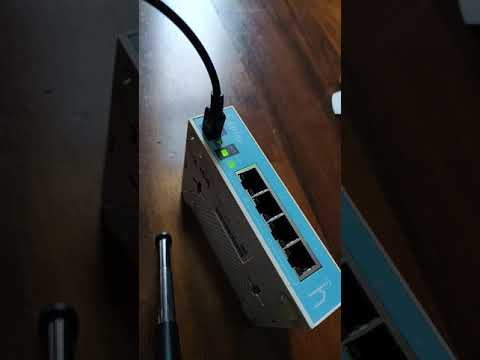How to Hard Reset - Mikrotik hAP lite vr. 1