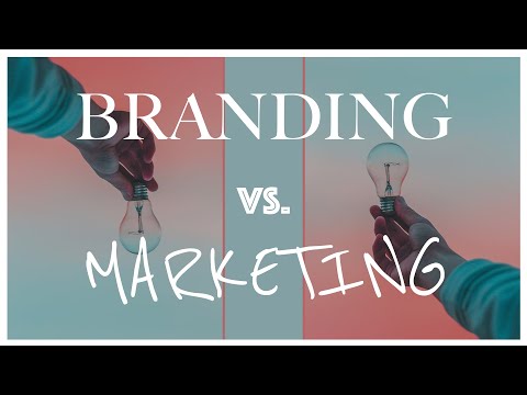 Branding vs Marketing vs Advertising... | Which Is More Important Branding or Marketing?