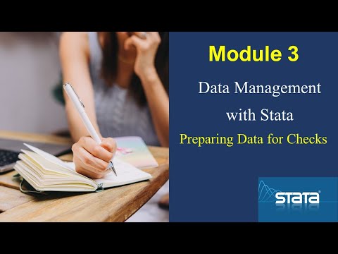 These 4 activities allow you prepare data for checks in #Stata