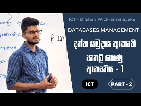 පැතලි ගොණු ආකෘතිය - Flat File System | දත්ත සමුදාය ආකෘති | Database Part -2  #database #ict #system