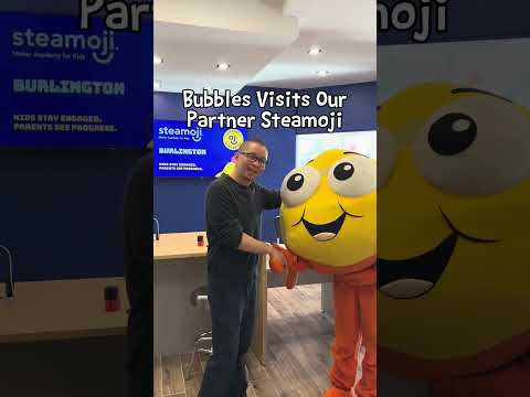 Bubbles visits Steamoji in Oakville South & Burlington