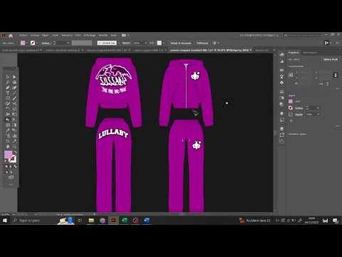 Women's Tracksuit Mockup Template | Hoodie & Joggers Design for Clothing Brands