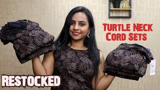 💎Most Demanded💎 Turtle Neck Cord Sets Restocked Krazy Beads #onlineboutique By Akhila Savio 