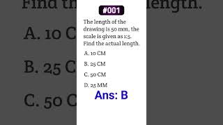 Engineering Drawing mcq #ytshort #shorts #youtubeshorts