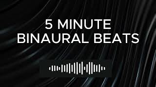 5-Minute Focus Boost | Binaural Beats for Concentration & Clarity
