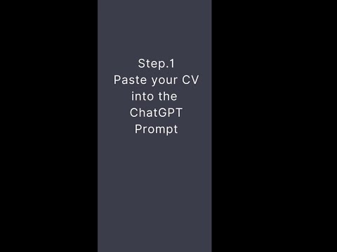 ChatGPT: How to write compelling cover letter