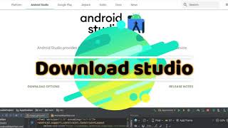 How to downlaod Android studio for windows 10  | sumo