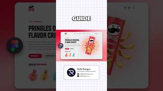 Pringles Website UI Design in Figma | Animation in Figma | Figma Tutorial For Beginners