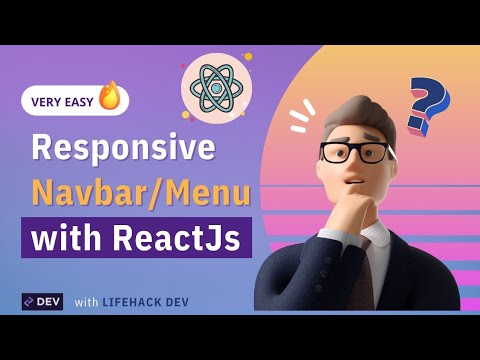 Responsive Navbar/Menu using React.Js in 2022 #react