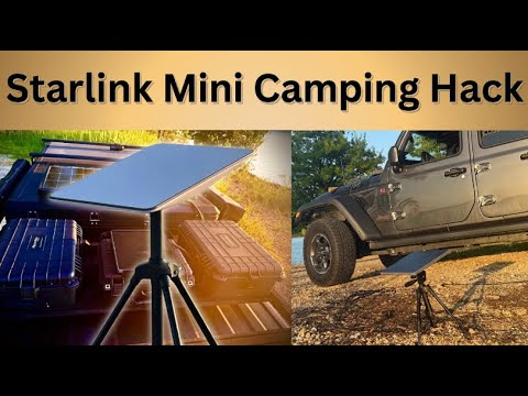 Starlink Mini: The Ultimate Camping Hack
